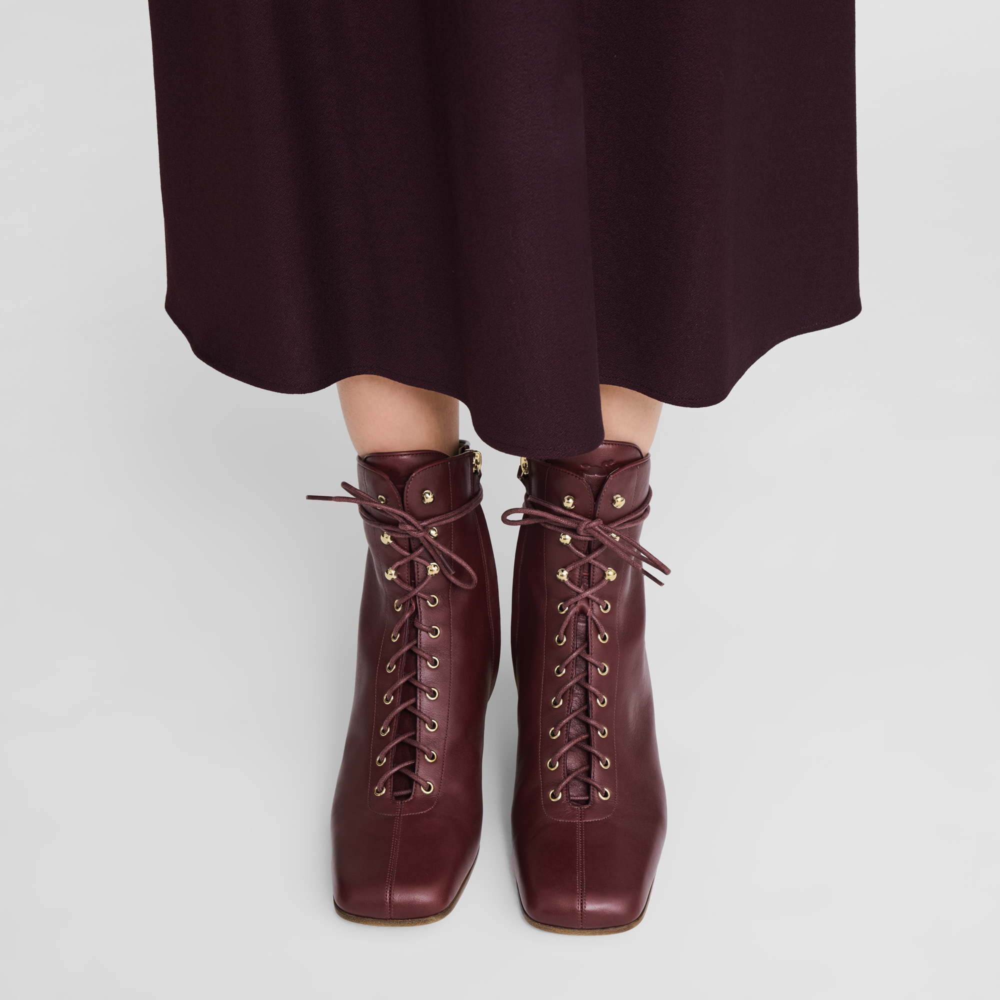 La Patineuse High heel low boots